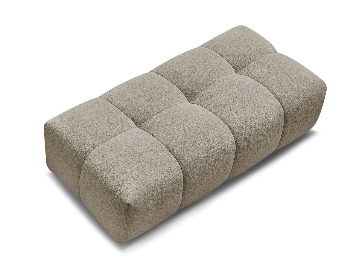Pouf petit EVEREST tissu chiné