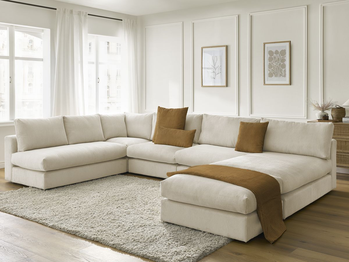 STOCKHOLM set met plaid 140 x 180 cm + 2 omkeerbare kussens