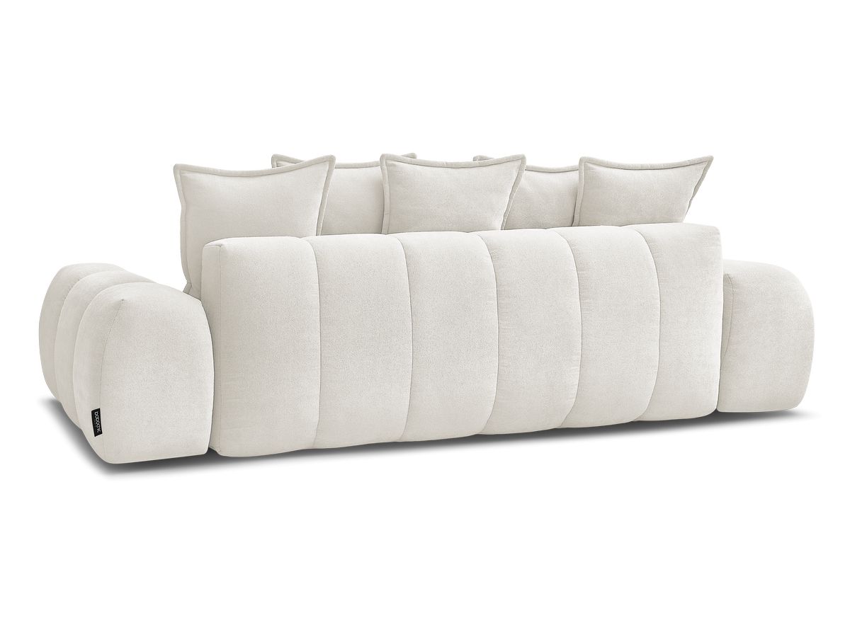 Canapé droit convertible coffre EVEREST tissu texturé