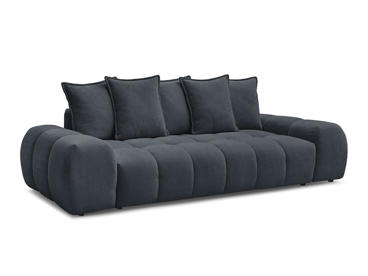 Canapé droit convertible coffre EVEREST tissu texturé