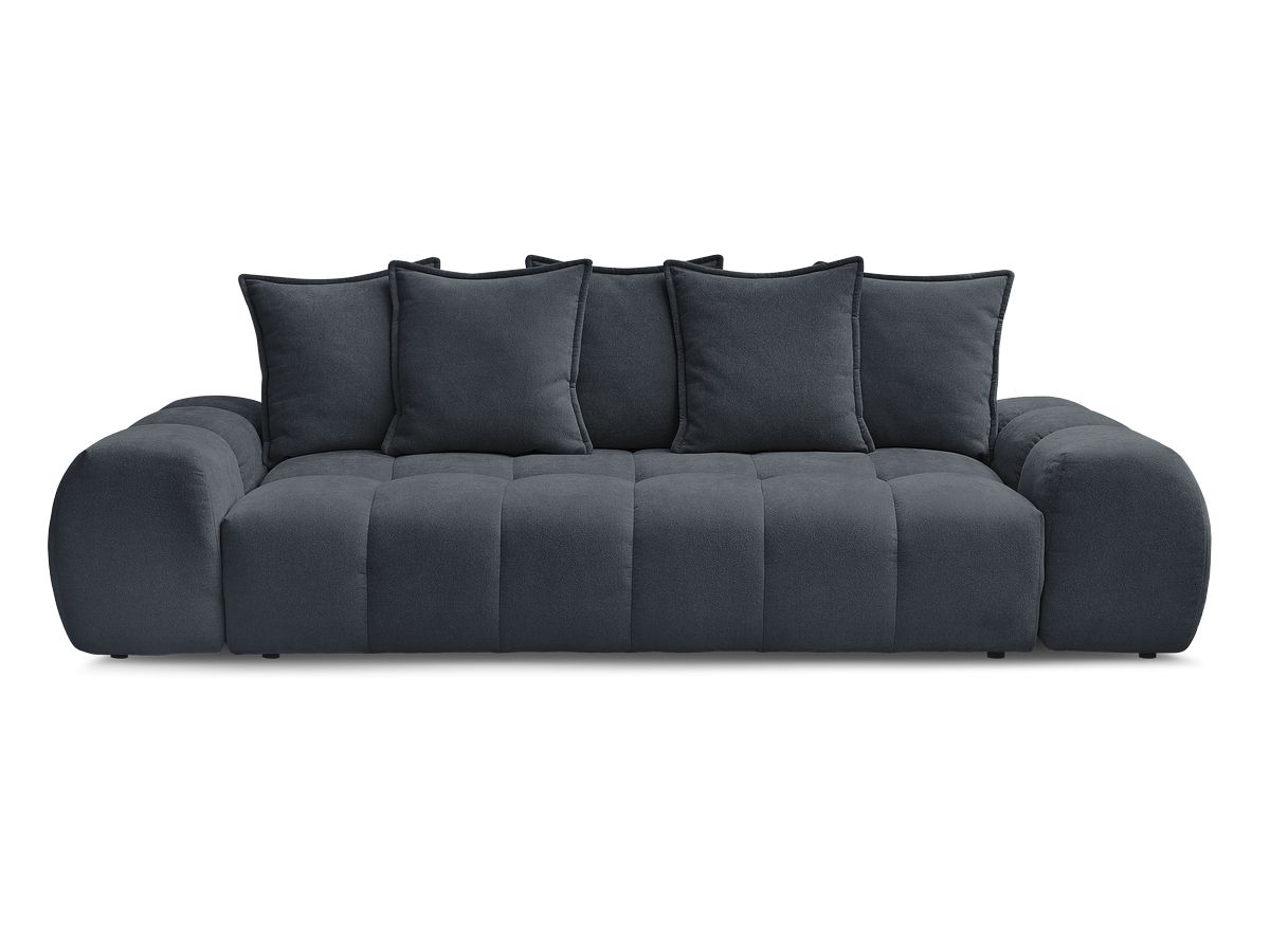 Canapé droit convertible coffre EVEREST tissu texturé