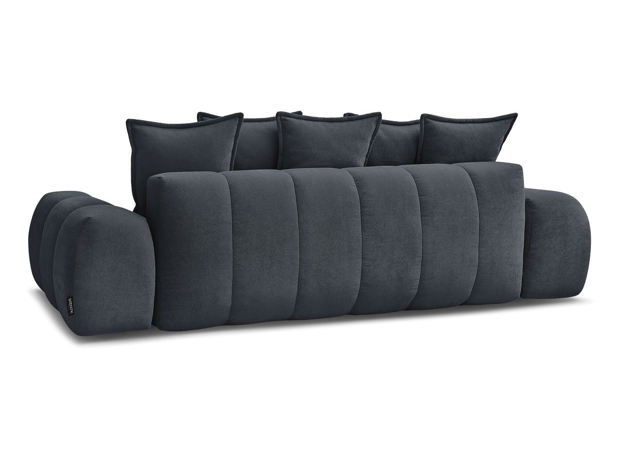 Canapé droit convertible coffre EVEREST tissu texturé
