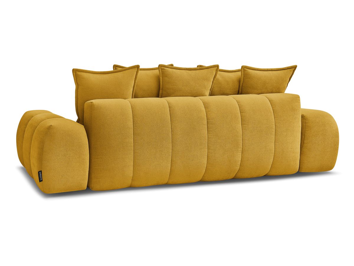 Canapé droit convertible coffre EVEREST tissu texturé