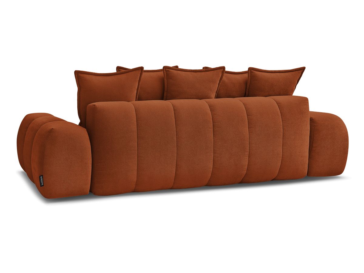 Canapé droit convertible coffre EVEREST tissu texturé