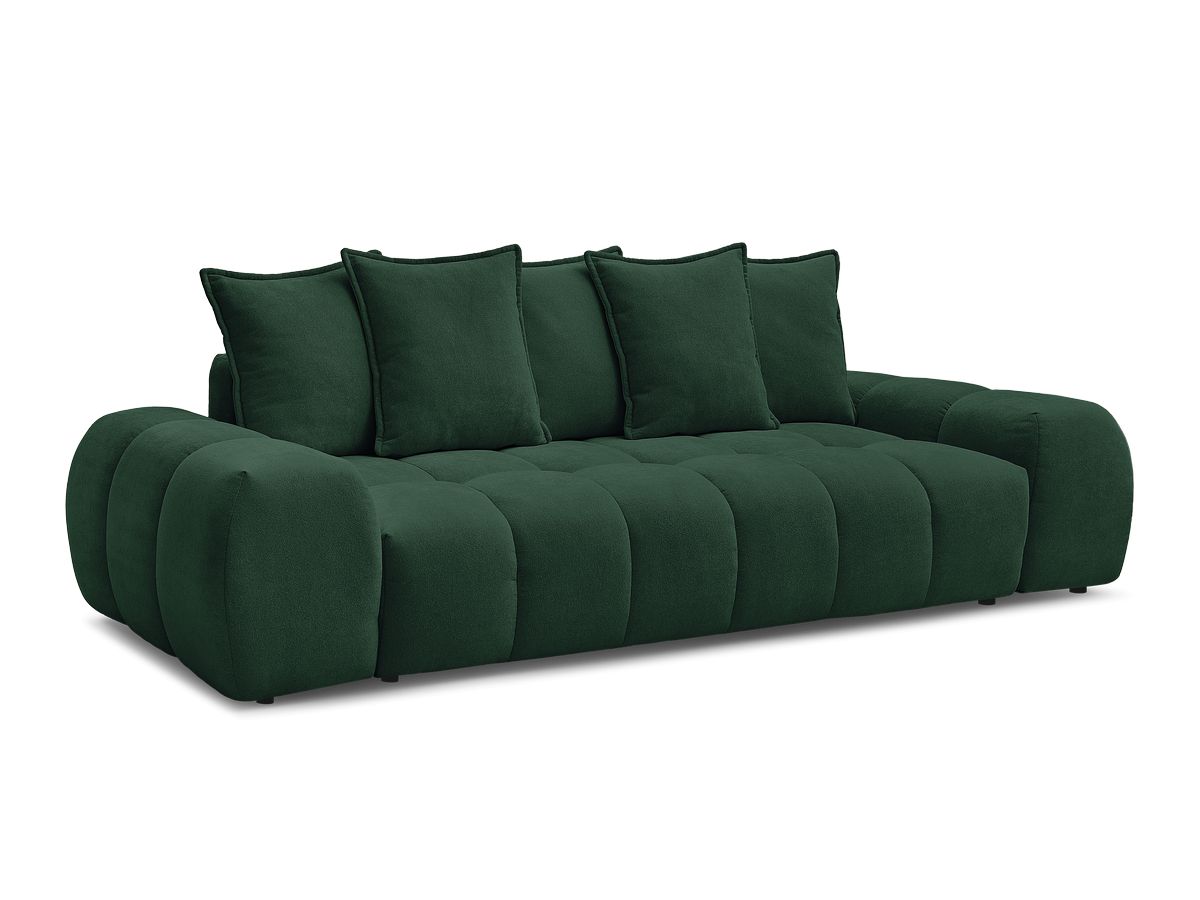 Canapé droit convertible coffre EVEREST tissu texturé