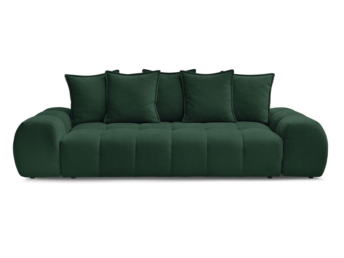 Canapé droit convertible coffre EVEREST tissu texturé