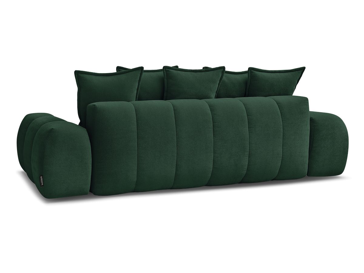 Canapé droit convertible coffre EVEREST tissu texturé