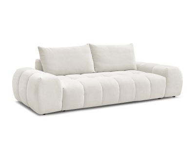 Canapé droit convertible coffre EVEREST tissu texturé