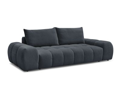Canapé droit convertible coffre EVEREST tissu texturé