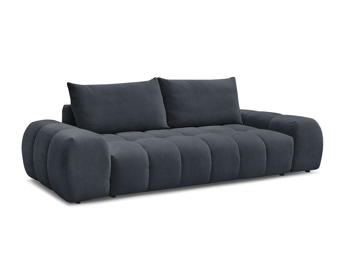Canapé droit convertible coffre EVEREST tissu texturé