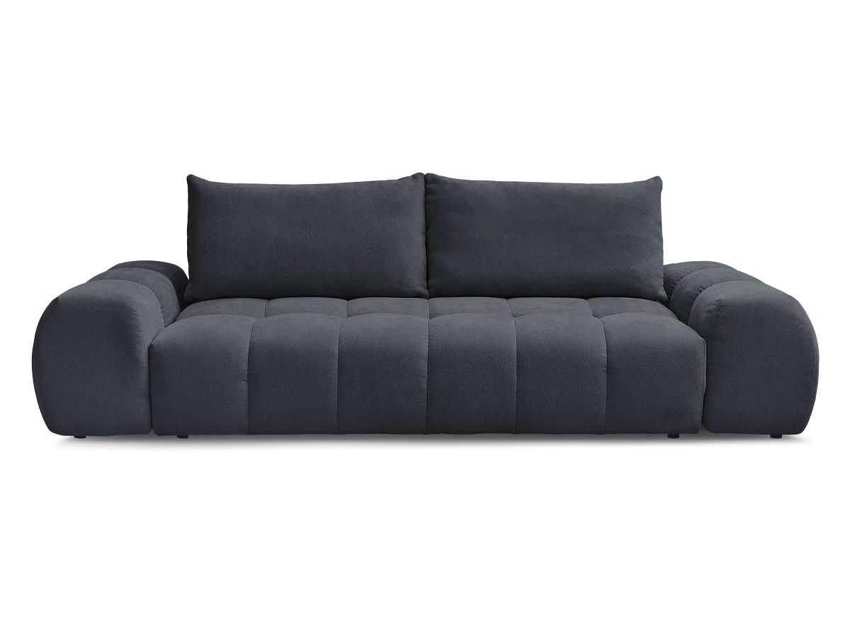 Canapé droit convertible coffre EVEREST tissu texturé