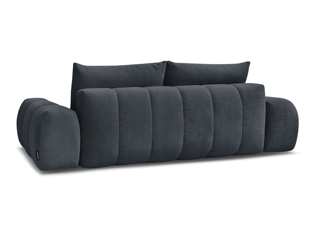Canapé droit convertible coffre EVEREST tissu texturé