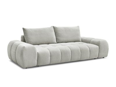 Canapé droit convertible coffre EVEREST tissu texturé