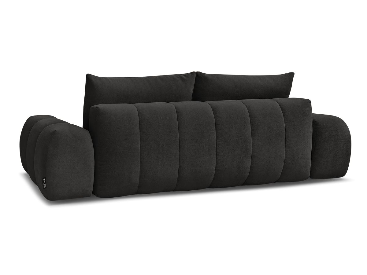 Canapé droit convertible coffre EVEREST tissu texturé