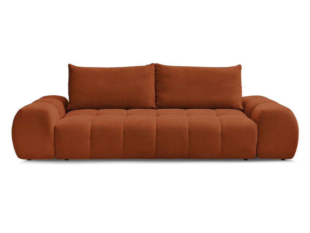 Canapé droit convertible coffre EVEREST tissu texturé