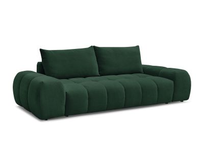 Canapé droit convertible coffre EVEREST tissu texturé
