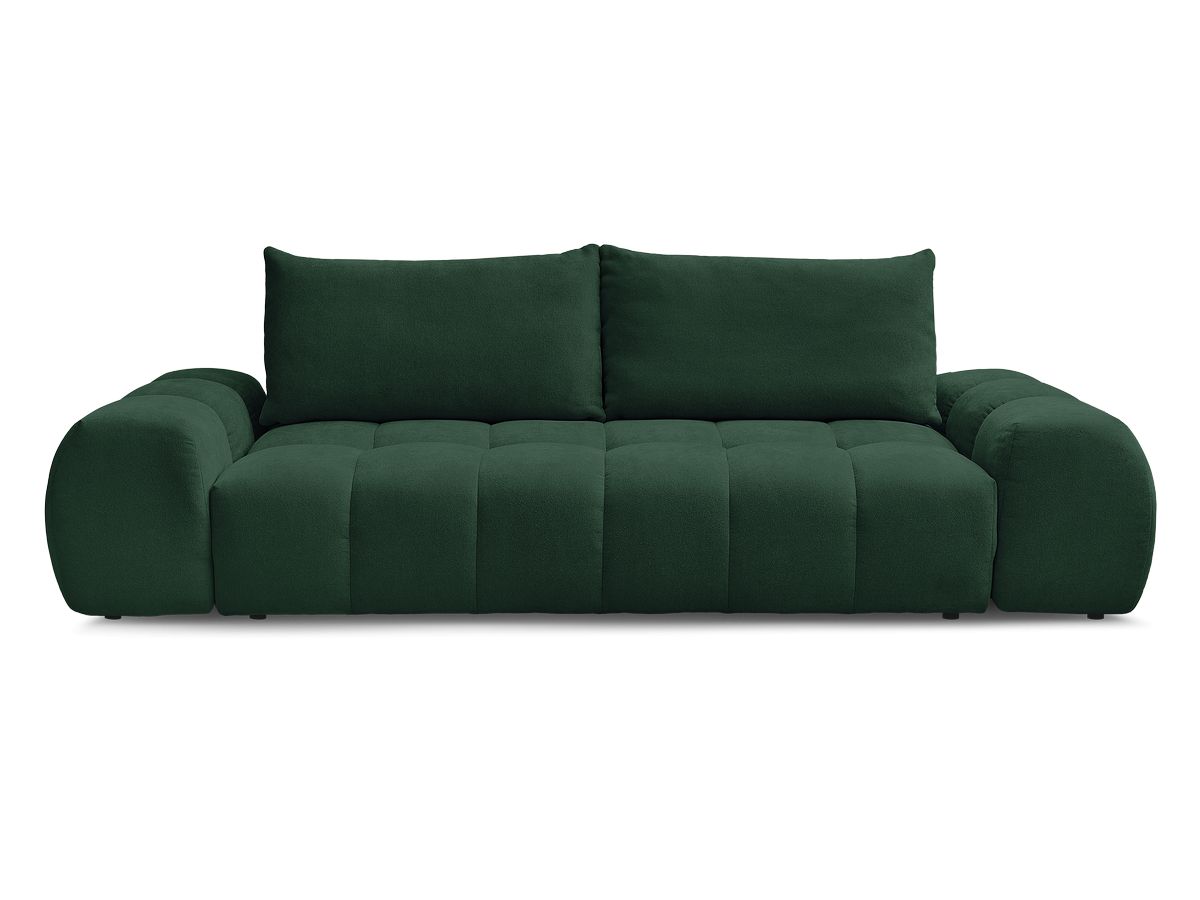 Canapé droit convertible coffre EVEREST tissu texturé