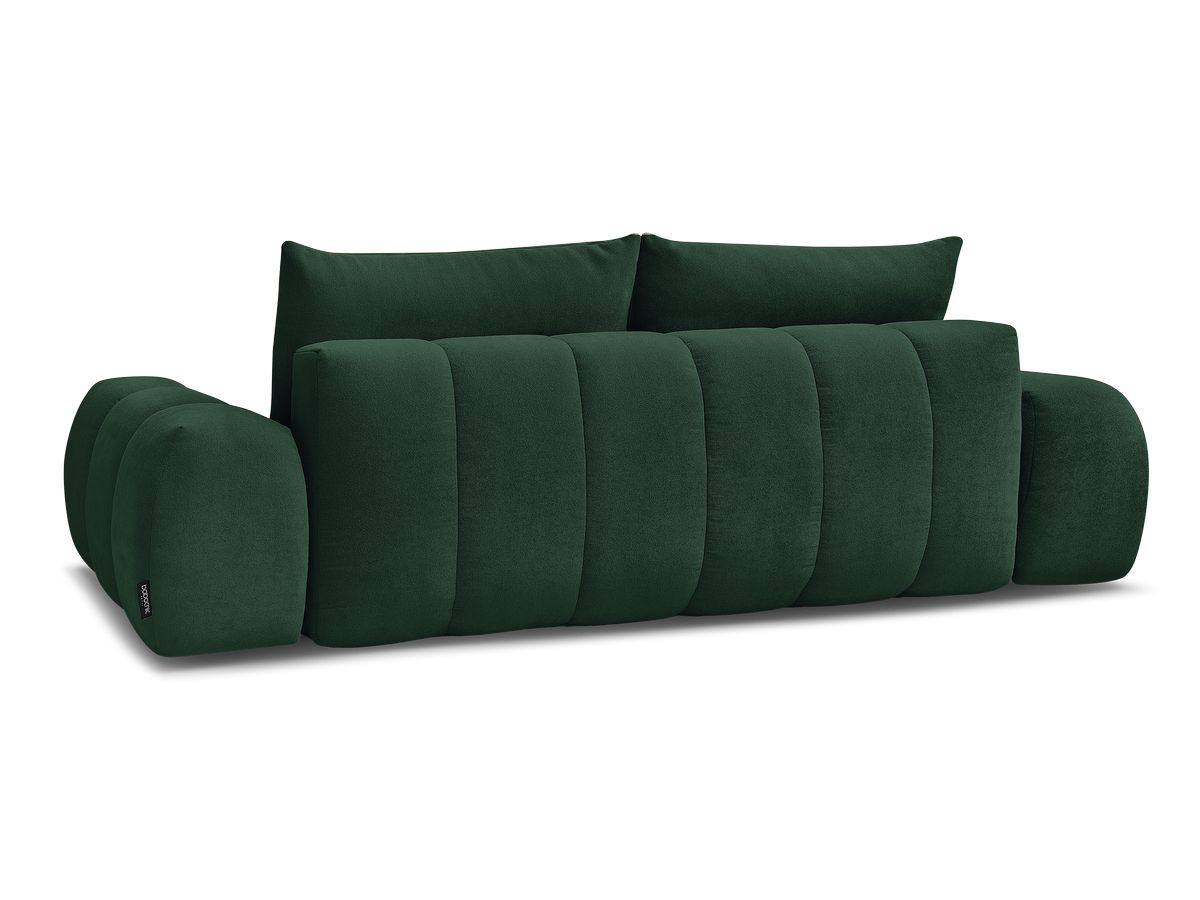 Canapé droit convertible coffre EVEREST tissu texturé