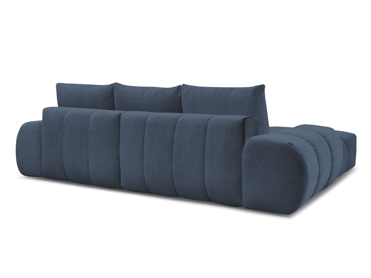 Canapé d'angle convertible coffre EVEREST tissu chiné