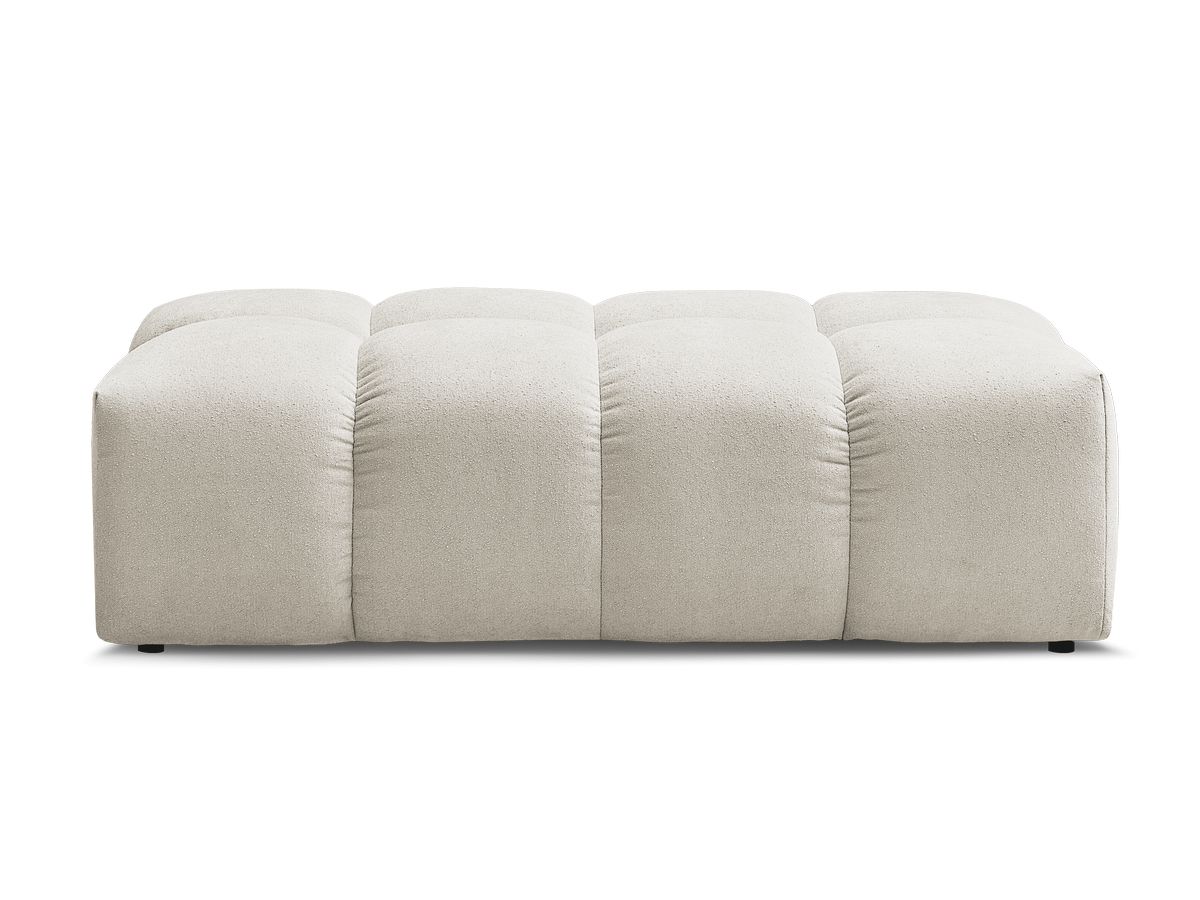 Pouf petit EVEREST tissu texturé