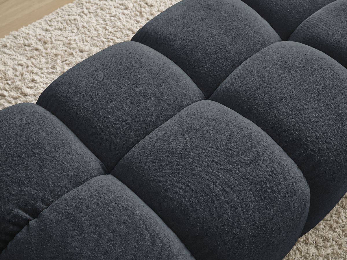 Pouf petit EVEREST tissu texturé