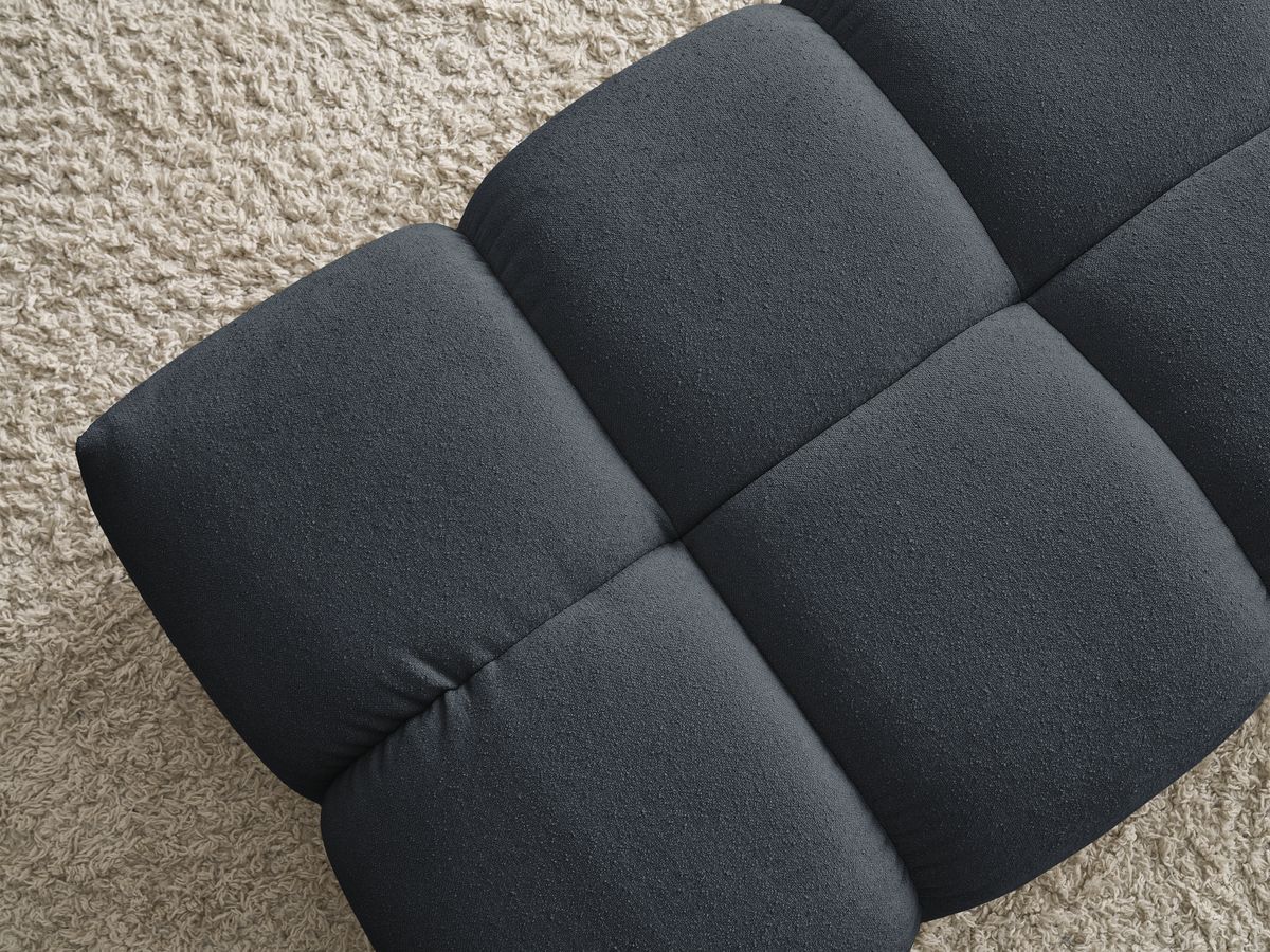 Pouf petit EVEREST tissu texturé