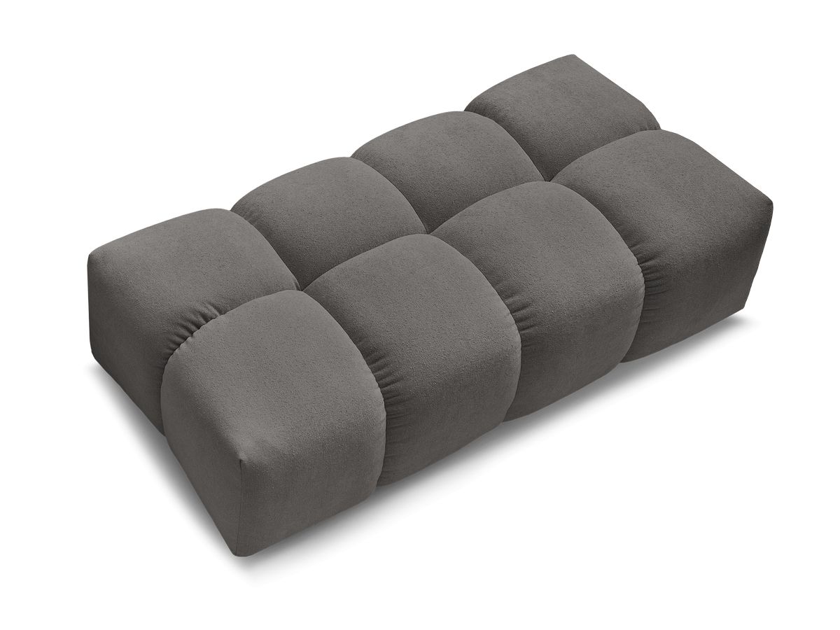 Pouf petit EVEREST tissu texturé