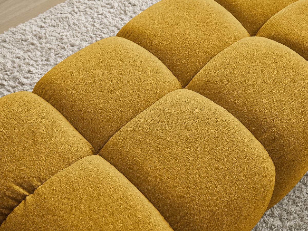 Pouf petit EVEREST tissu texturé