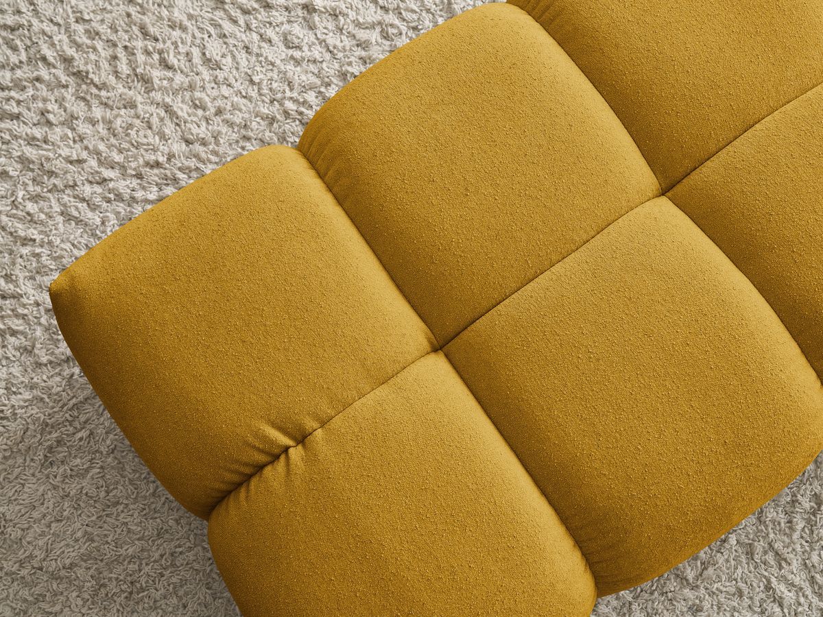 Pouf petit EVEREST tissu texturé