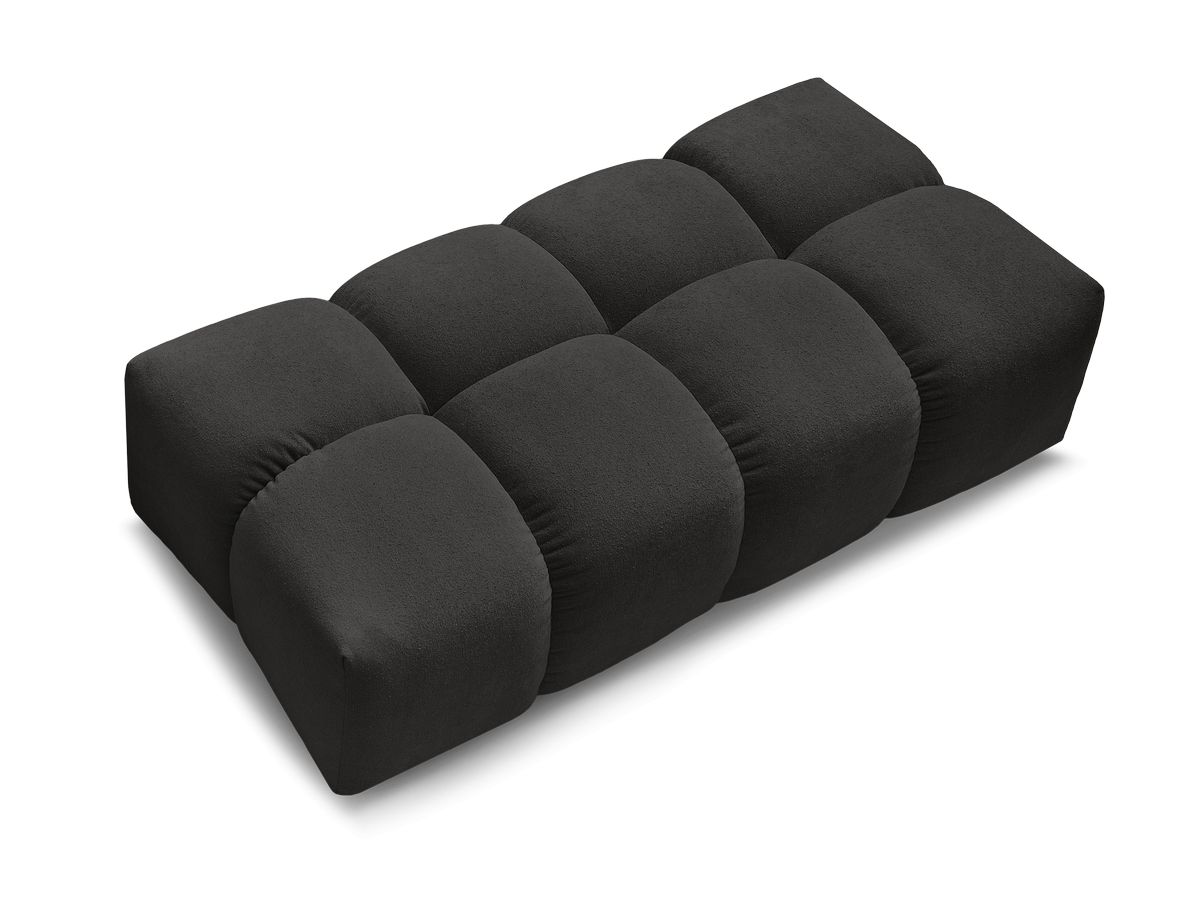 Pouf petit EVEREST tissu texturé