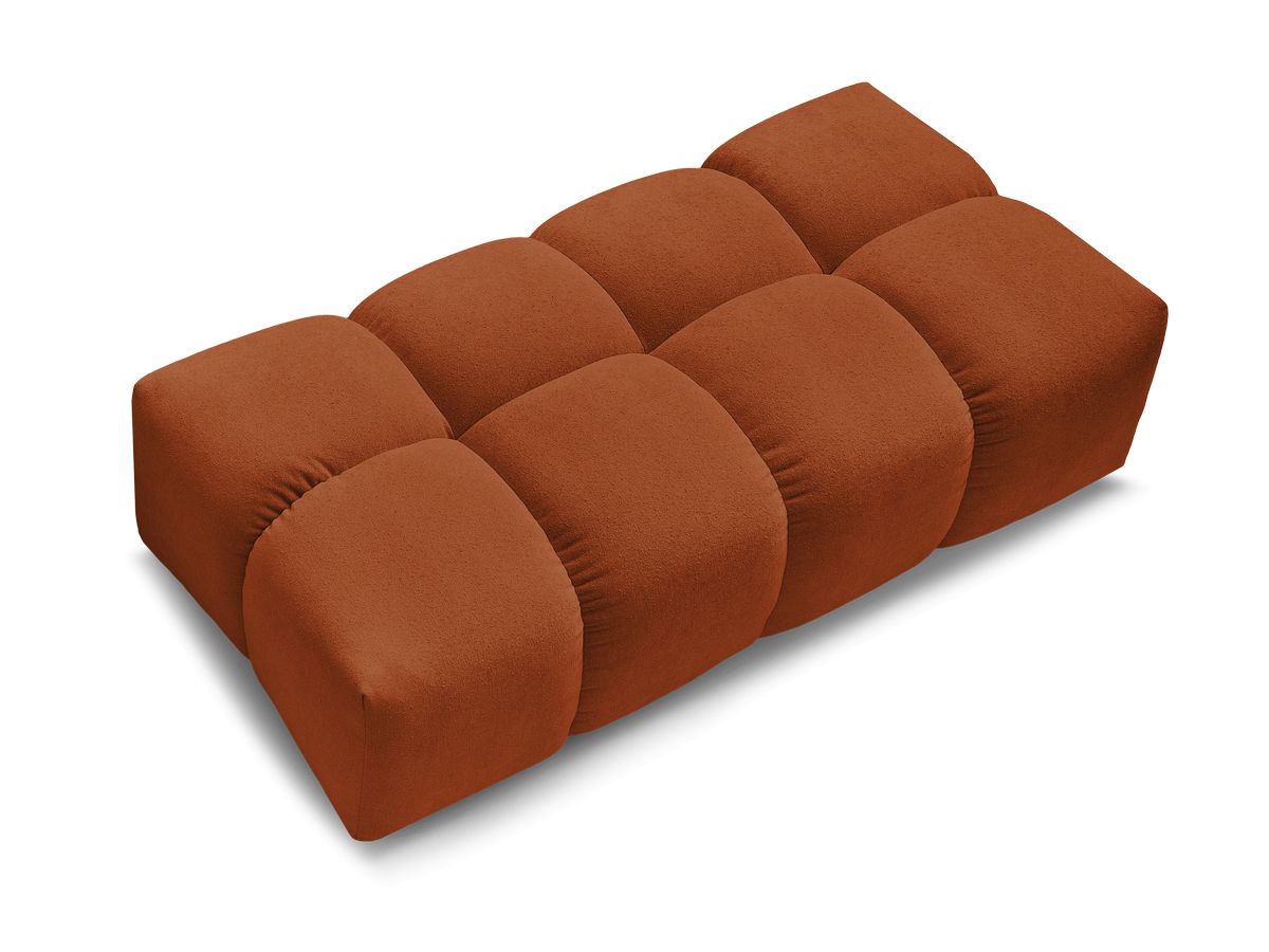 Pouf petit EVEREST tissu texturé