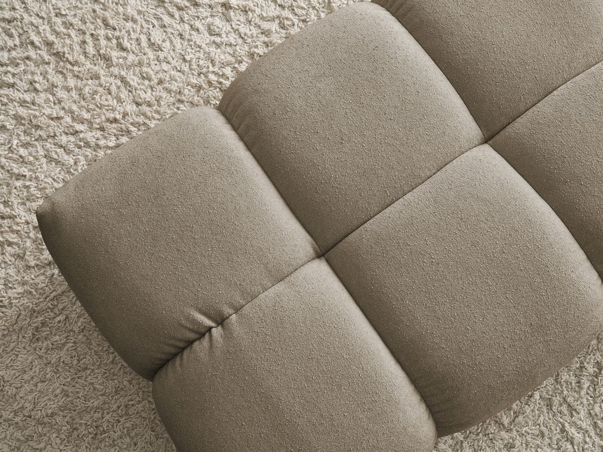 Pouf petit EVEREST tissu texturé