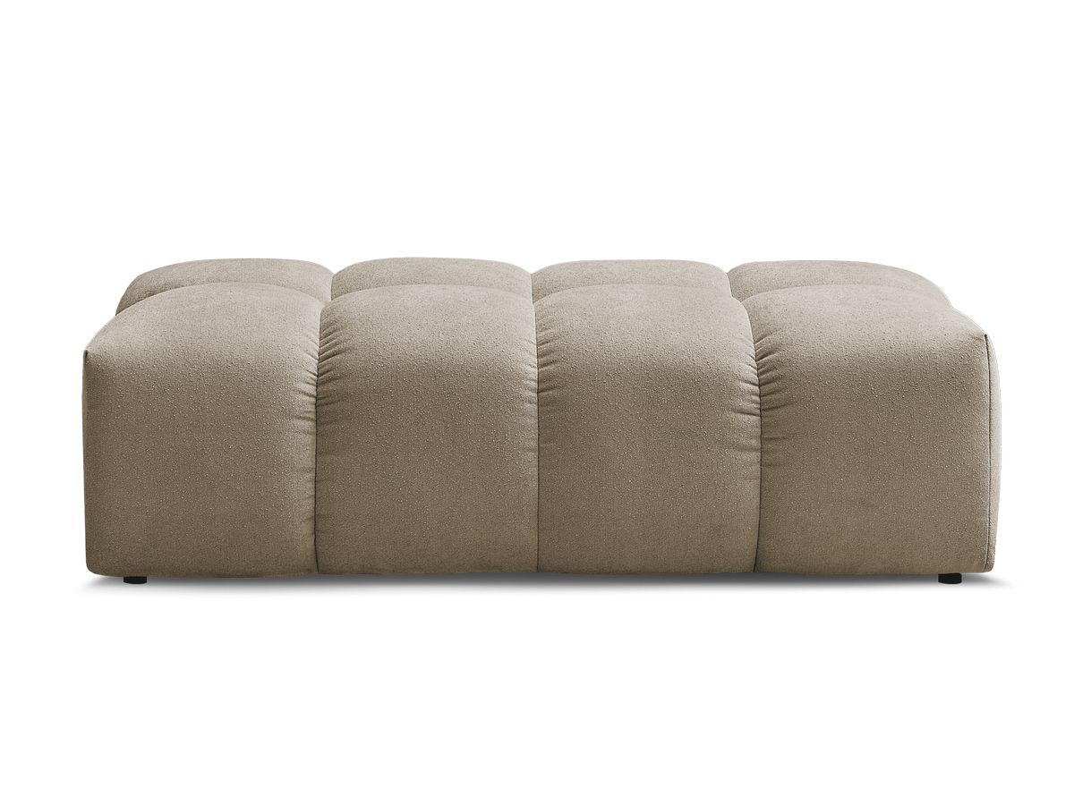 Pouf petit EVEREST tissu texturé