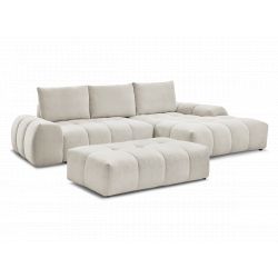 Angle convertible coffre + pouf