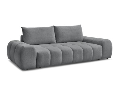 Canapé droit convertible coffre EVEREST tissu chiné