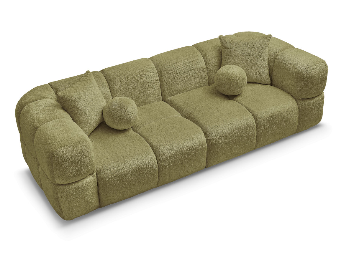 Canapé droit fixe 3 places CRISTINA