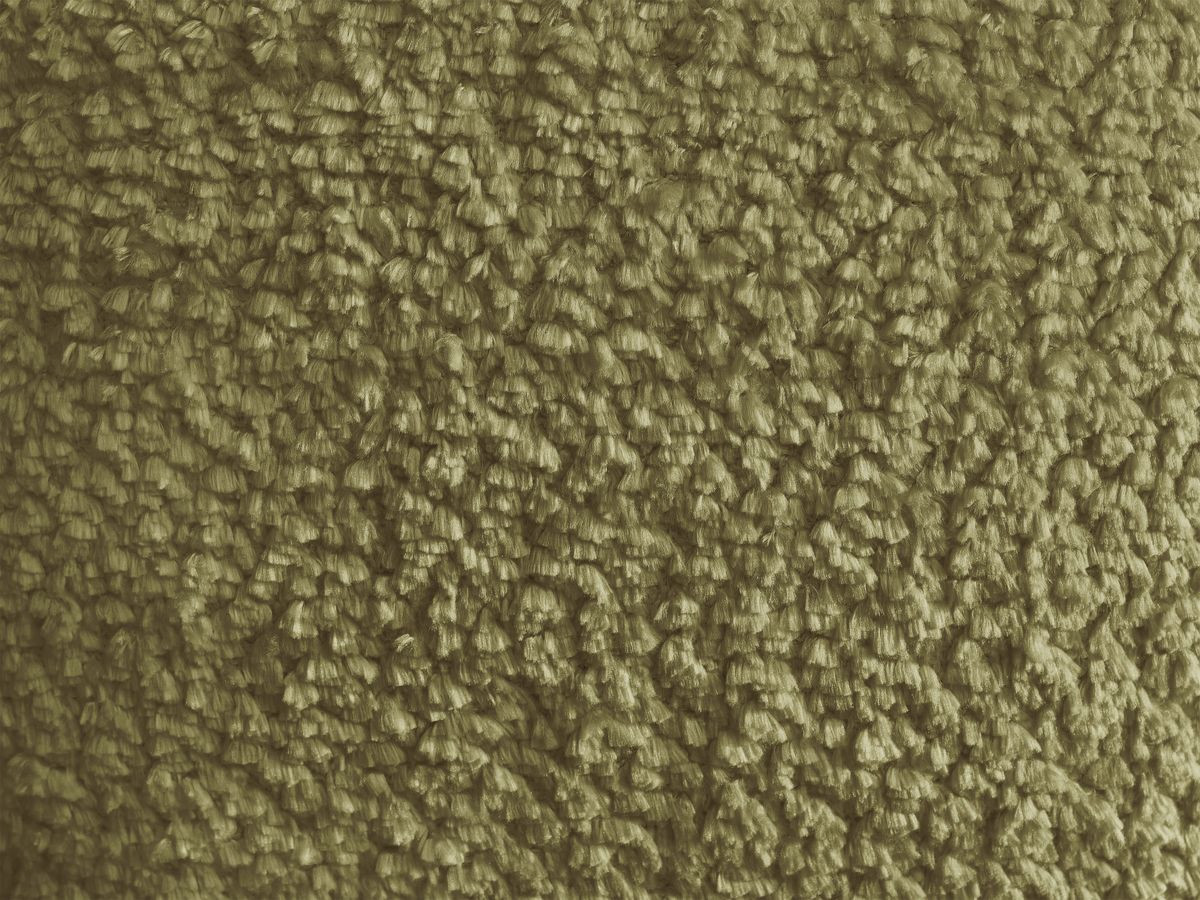 Canapé droit fixe 3 places CRISTINA avec pouf