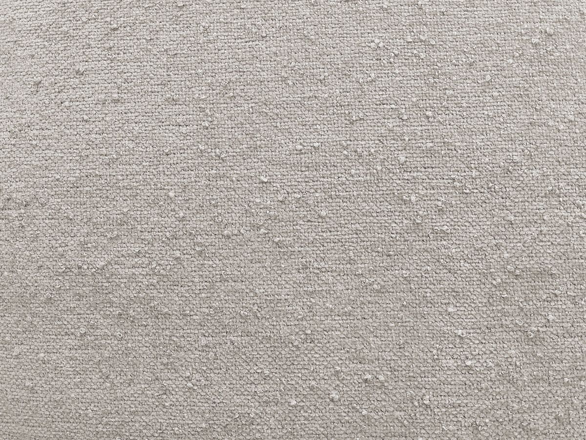 Canapé d'angle L convertible coffre EVEREST tissu texturé avec pouf