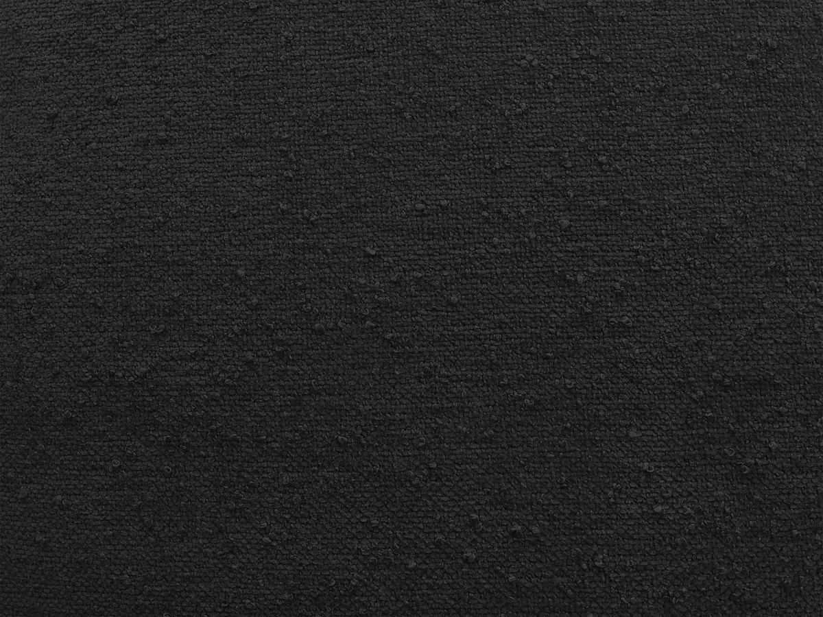 Canapé d'angle L convertible coffre EVEREST tissu texturé avec pouf