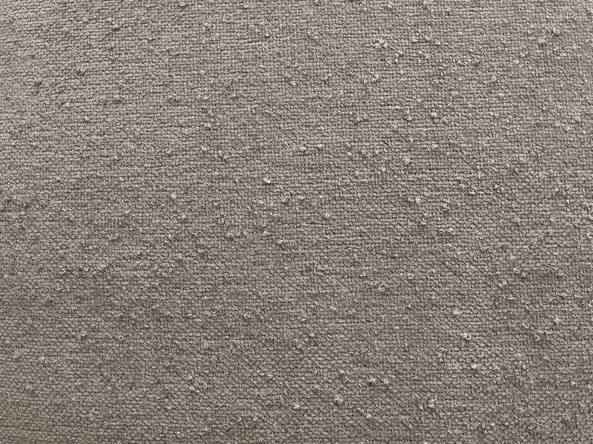 Canapé d'angle L convertible coffre EVEREST tissu texturé avec pouf