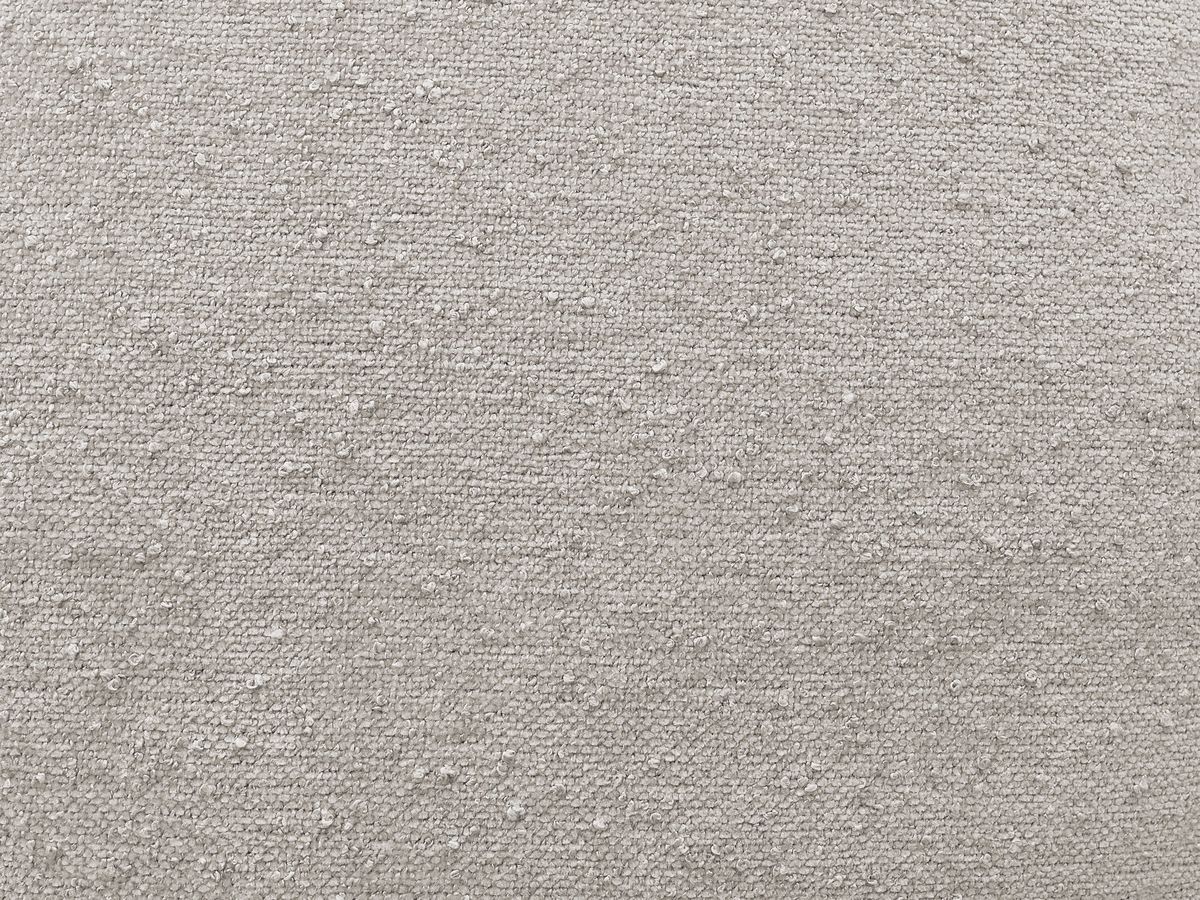 Canapé d'angle L convertible coffre EVEREST tissu texturé avec pouf