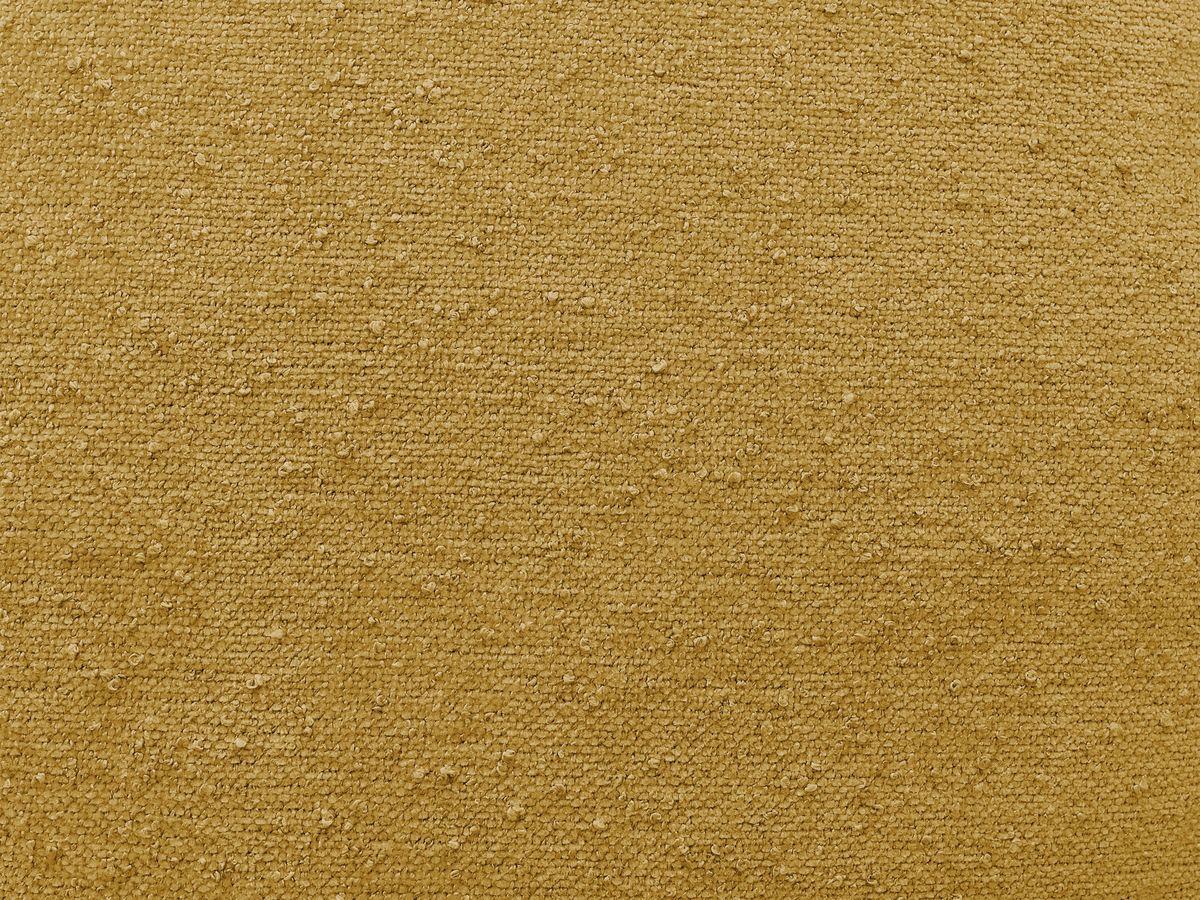 Canapé d'angle L convertible coffre EVEREST tissu texturé avec pouf