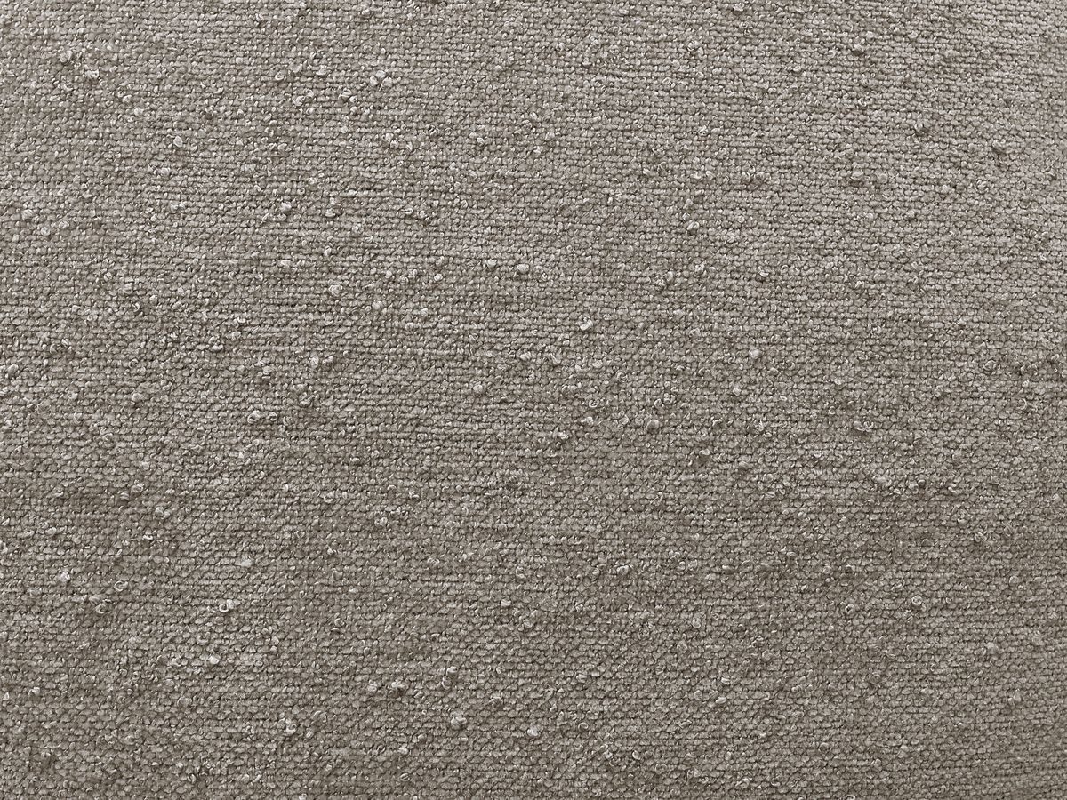 Canapé d'angle L convertible coffre EVEREST tissu texturé avec pouf