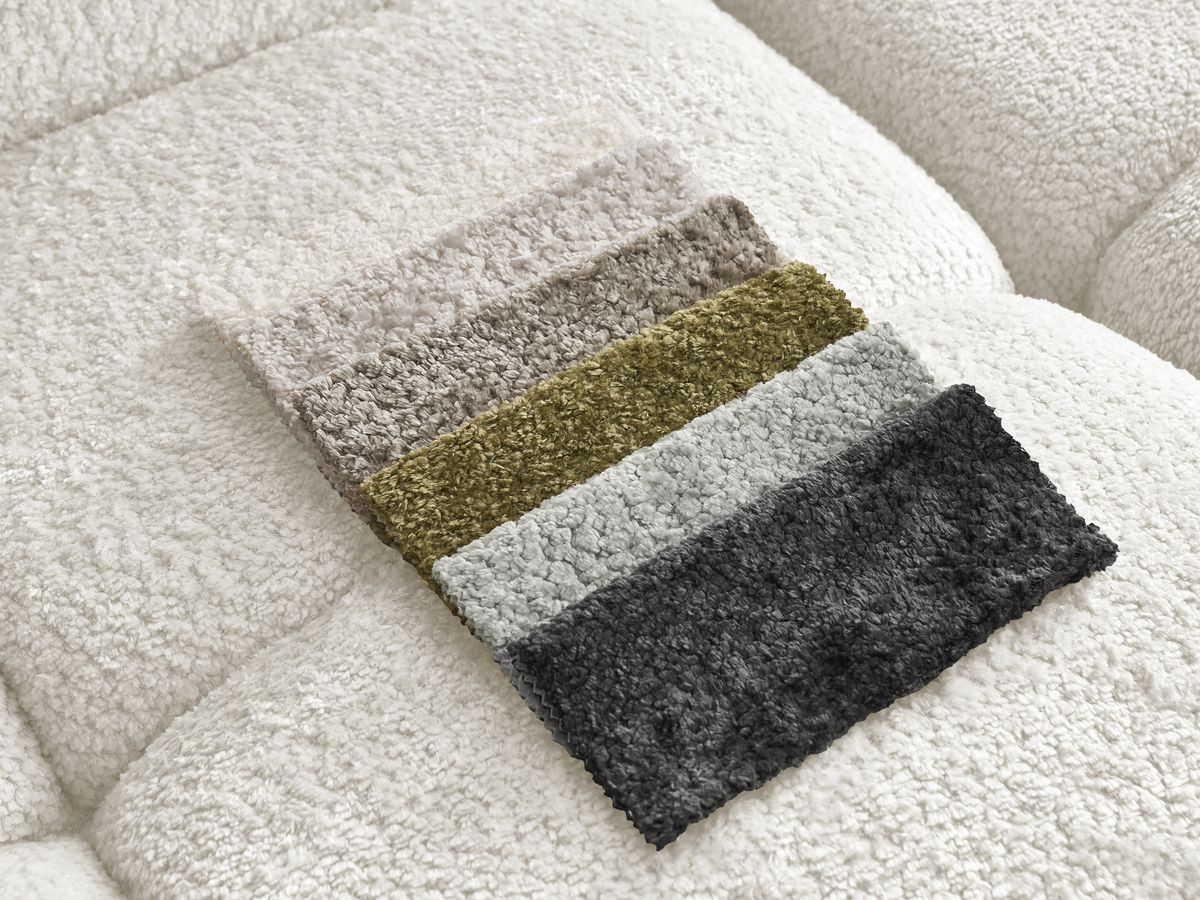 Pouf CRISTINA blanc — vue 4