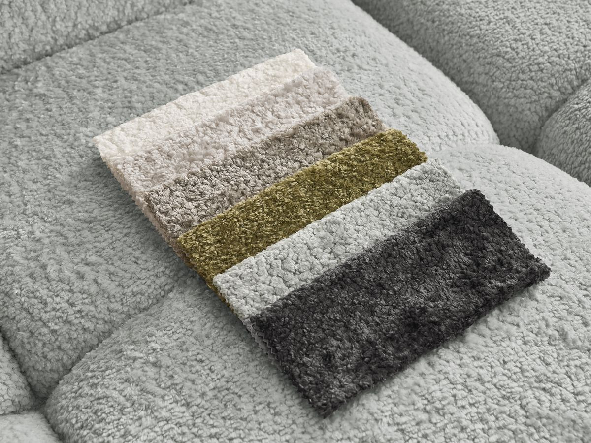 Pouf CRISTINA gris clair — vue 4