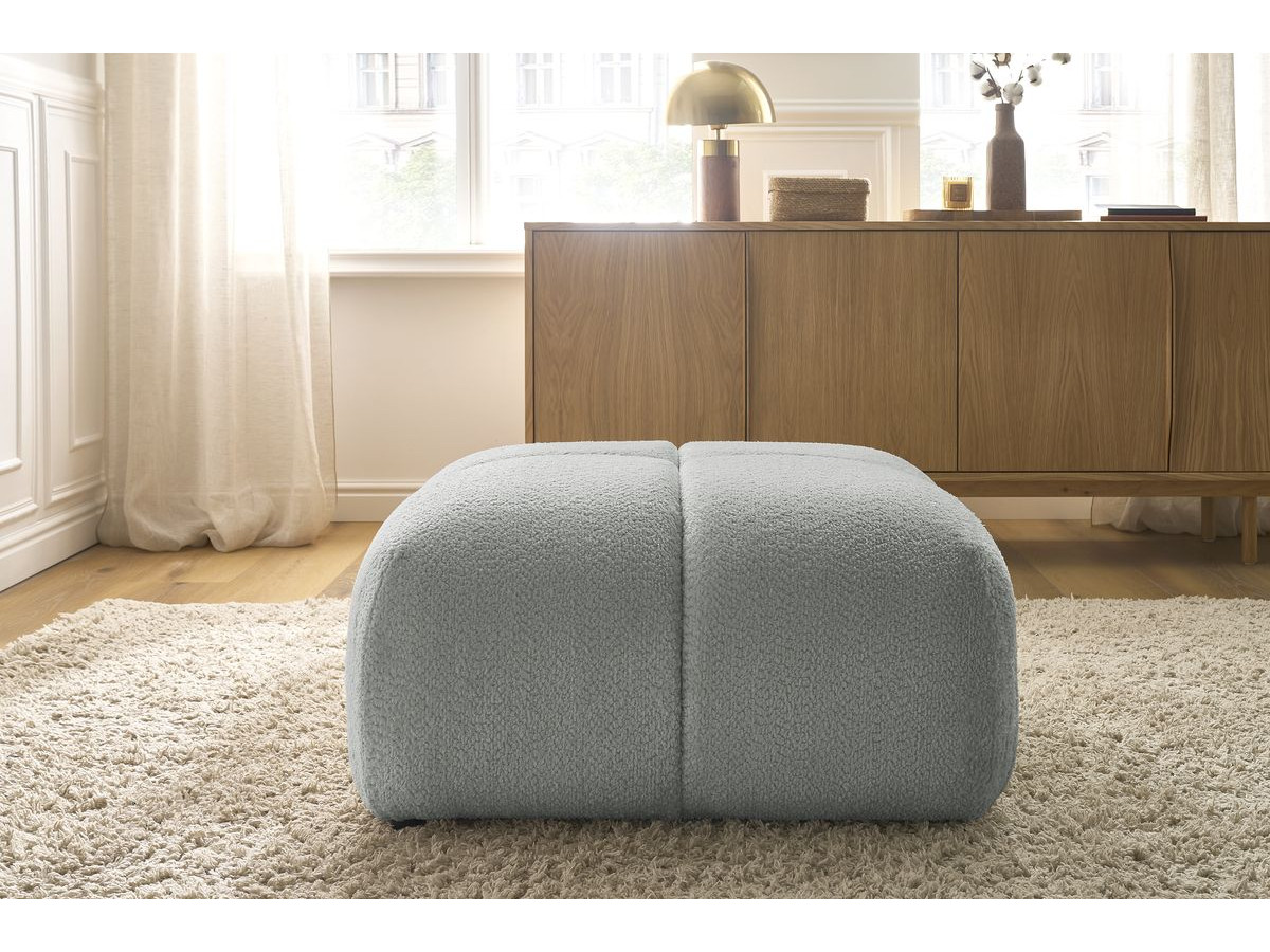 Pouf CRISTINA gris clair — vue 5