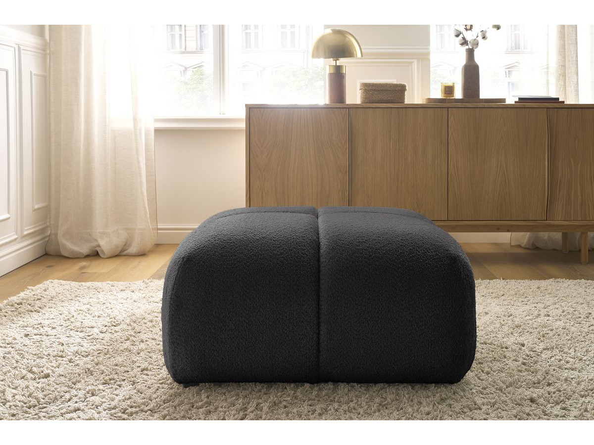 Pouf CRISTINA gris foncé — vue 5
