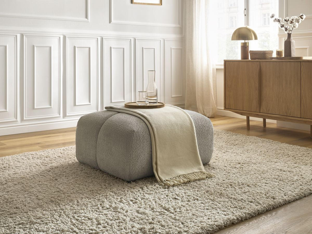Pouf CRISTINA taupe