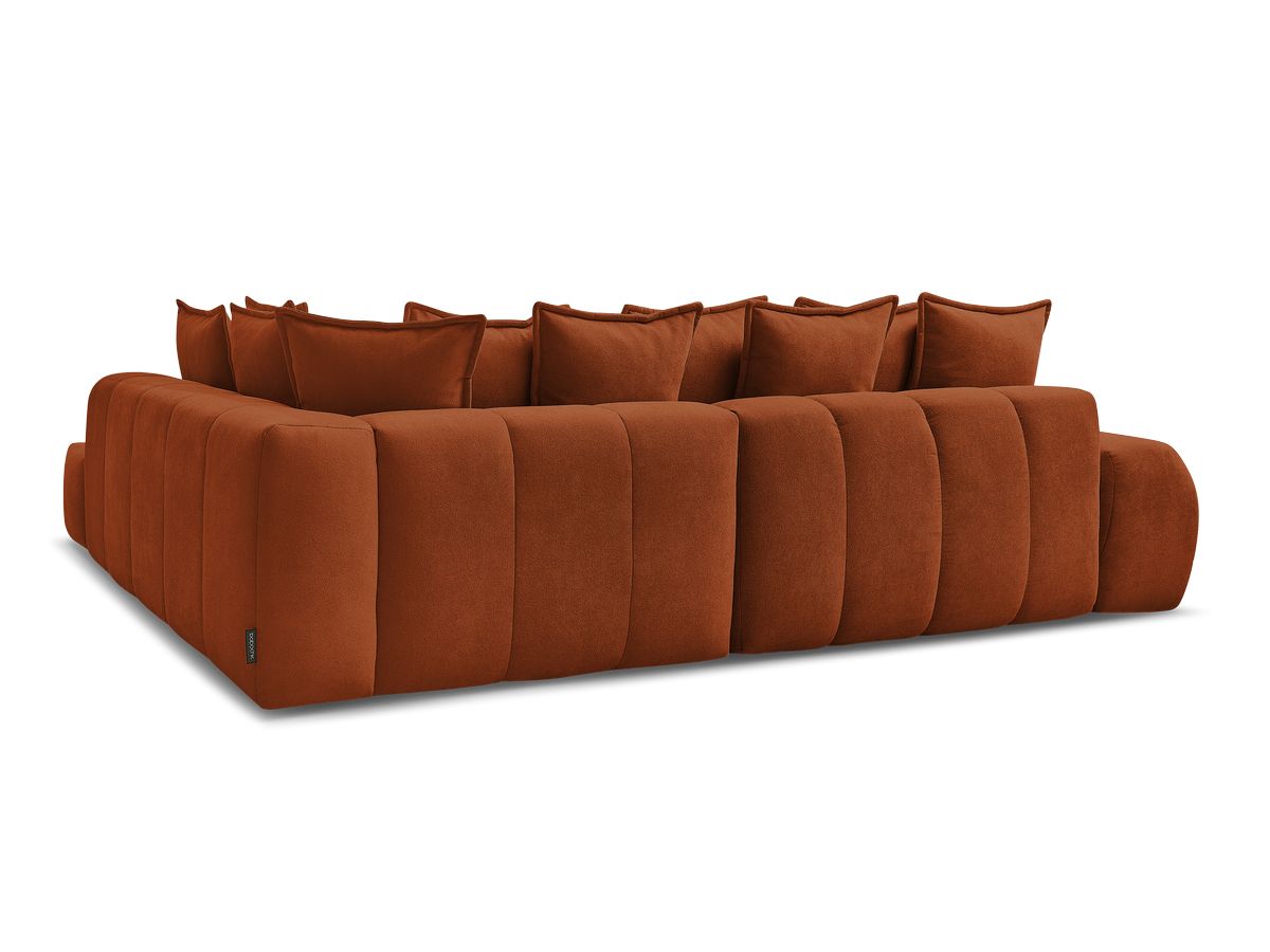 Canapé d'angle L convertible coffre EVEREST tissu texturé
