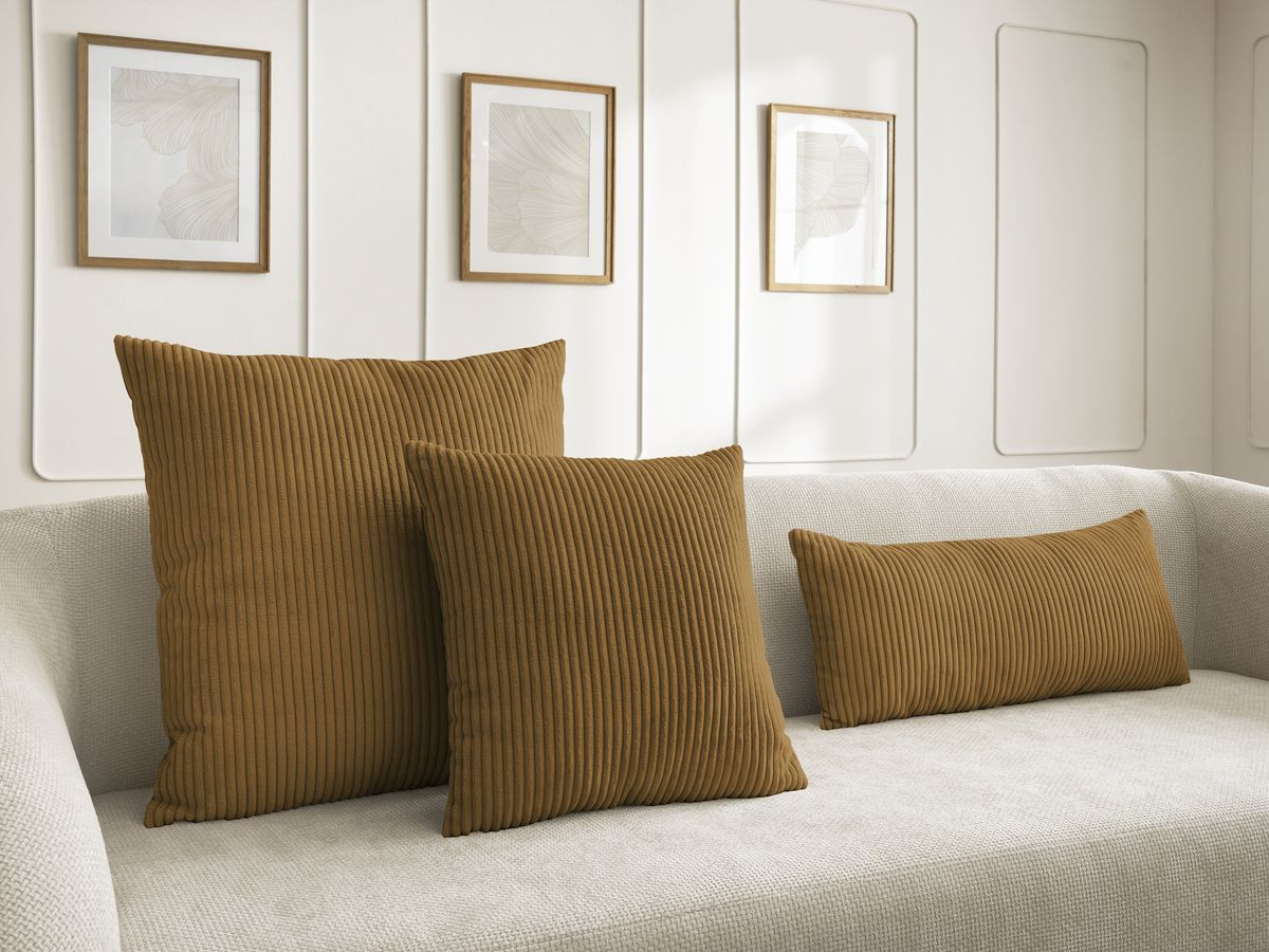 stockholm omkeerbaar kussen gekleurd geel